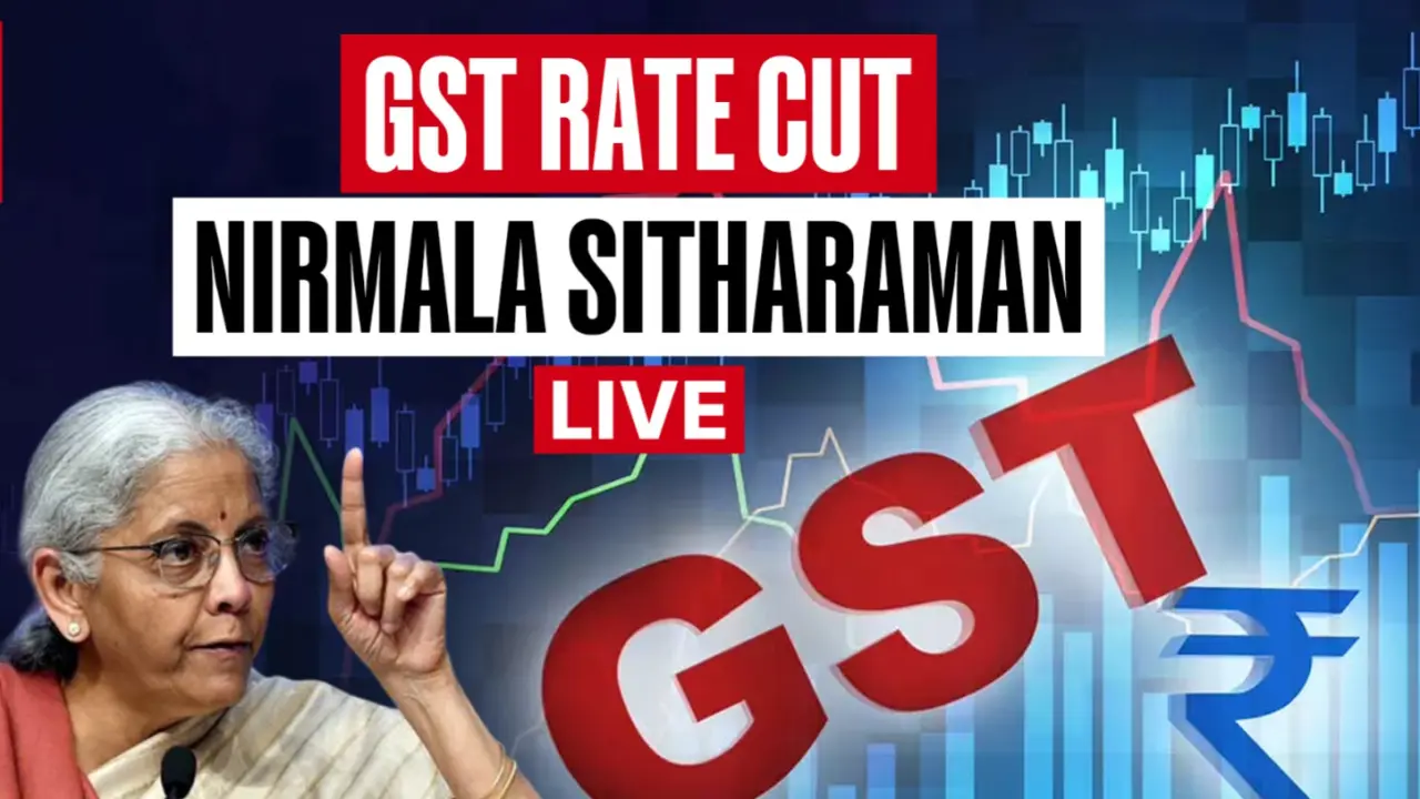 Nirmala Sitharaman Live On New GST Rates