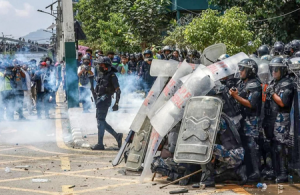 Protesters set fire to PM Oli’s residence as anti-government anger grows