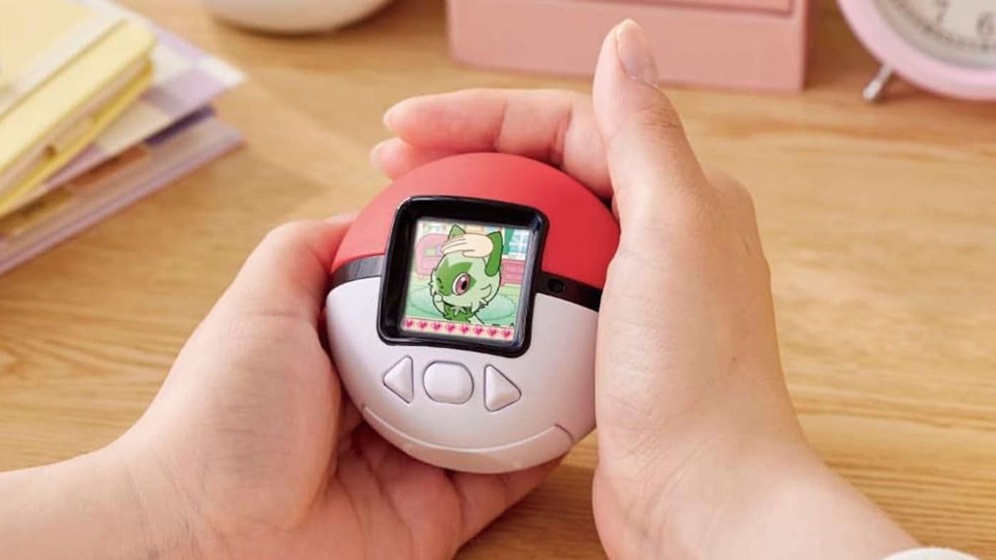 This pettable Poke? Ball is a Tamagotchi-style toy with over 150 Poke?mon inside and I need it now