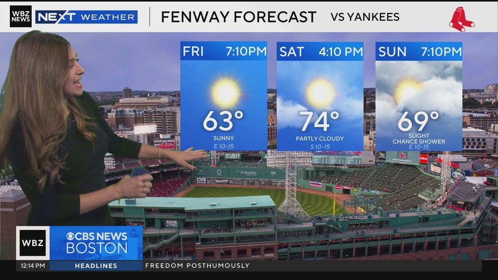 Next Weather: WBZ midday forecast for September 12