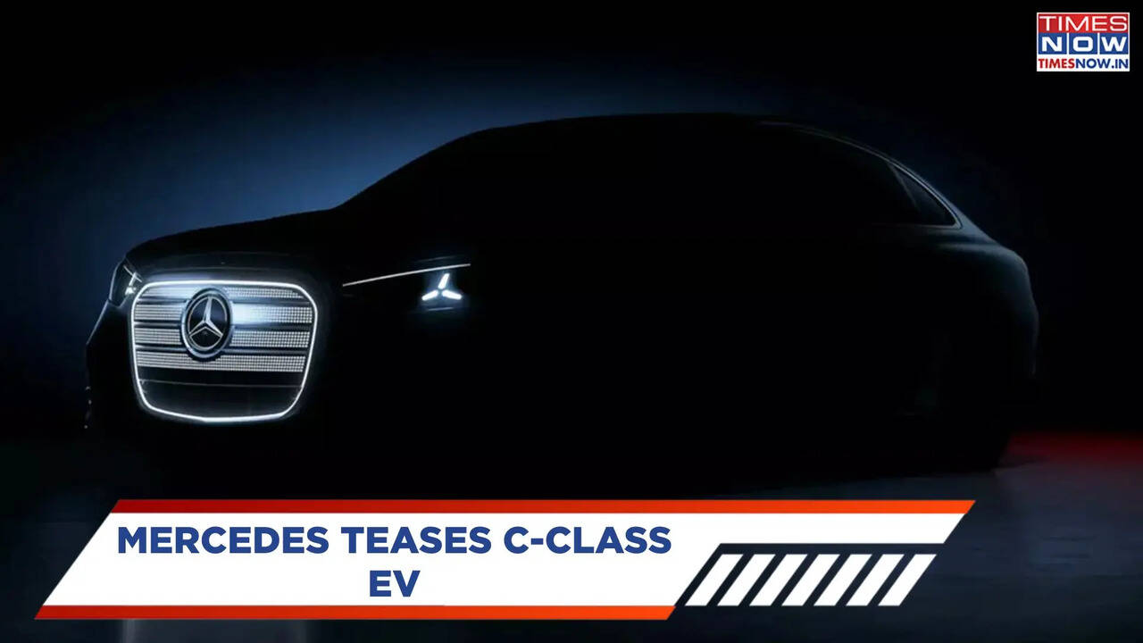 Mercedes C-Class EV Teased, Shows Starry Grille Like Electric GLC